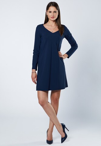 EVITA Jurk in Blauw