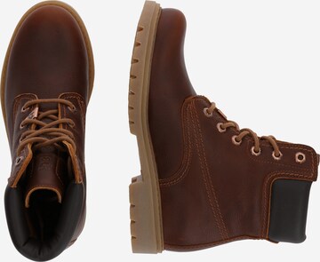 PANAMA JACK Lace-Up Ankle Boots in Brown