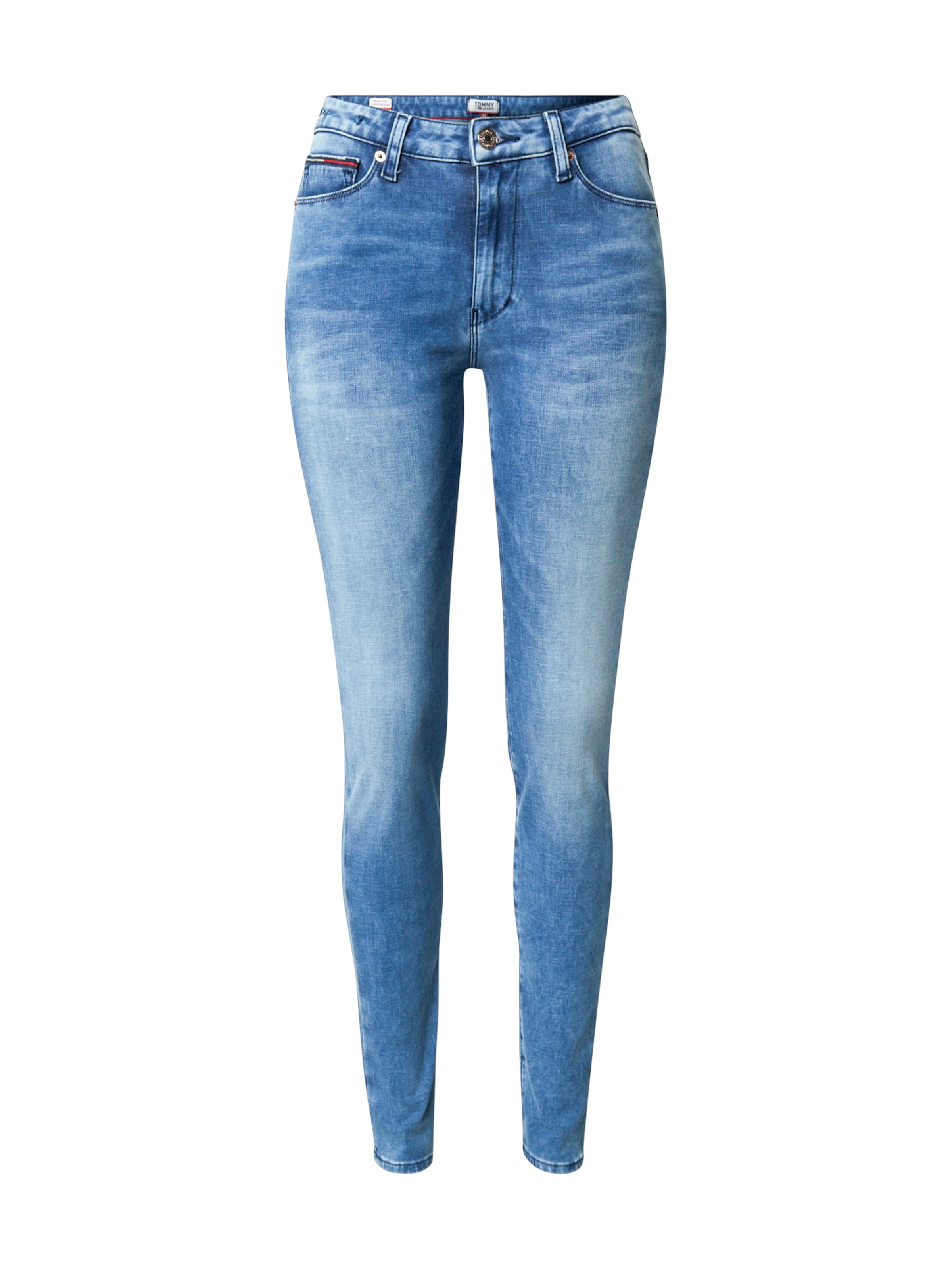 Tommy Jeans Jean 'Nora' en bleu denim, Vue avec produit