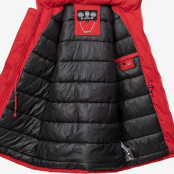 NAVAHOO Parka 'Schneeengel' in Rot