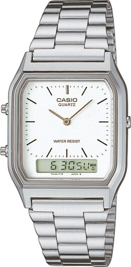 CASIO Digital Watch in Silver / White, Item view