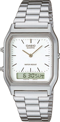 CASIO Digital Watch in Silver: front