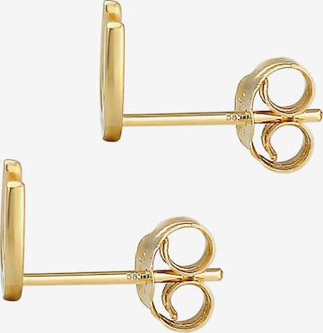 ELLI PREMIUM Earrings 'Hufeisen' in Gold