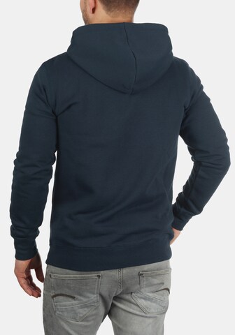 !Solid Zip-Up Hoodie 'Berti' in Blue