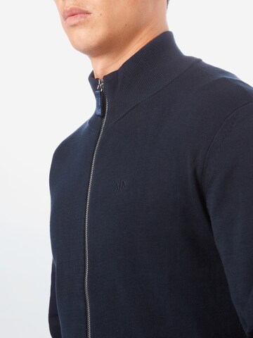 ARMANI EXCHANGE Regular fit Knit Cardigan in Blue