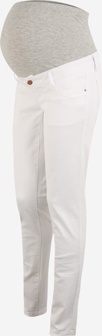 MAMALICIOUS Slim fit Jeans 'Sigga' in White: front