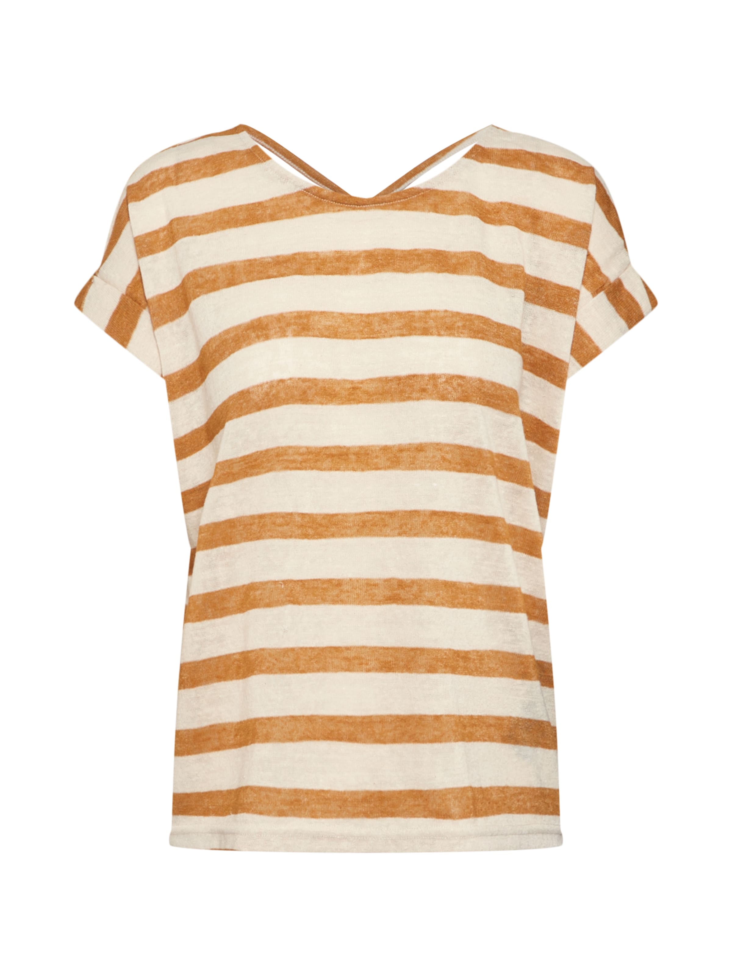 ONLY - Shirt 'RILL' in de kleur Bruin