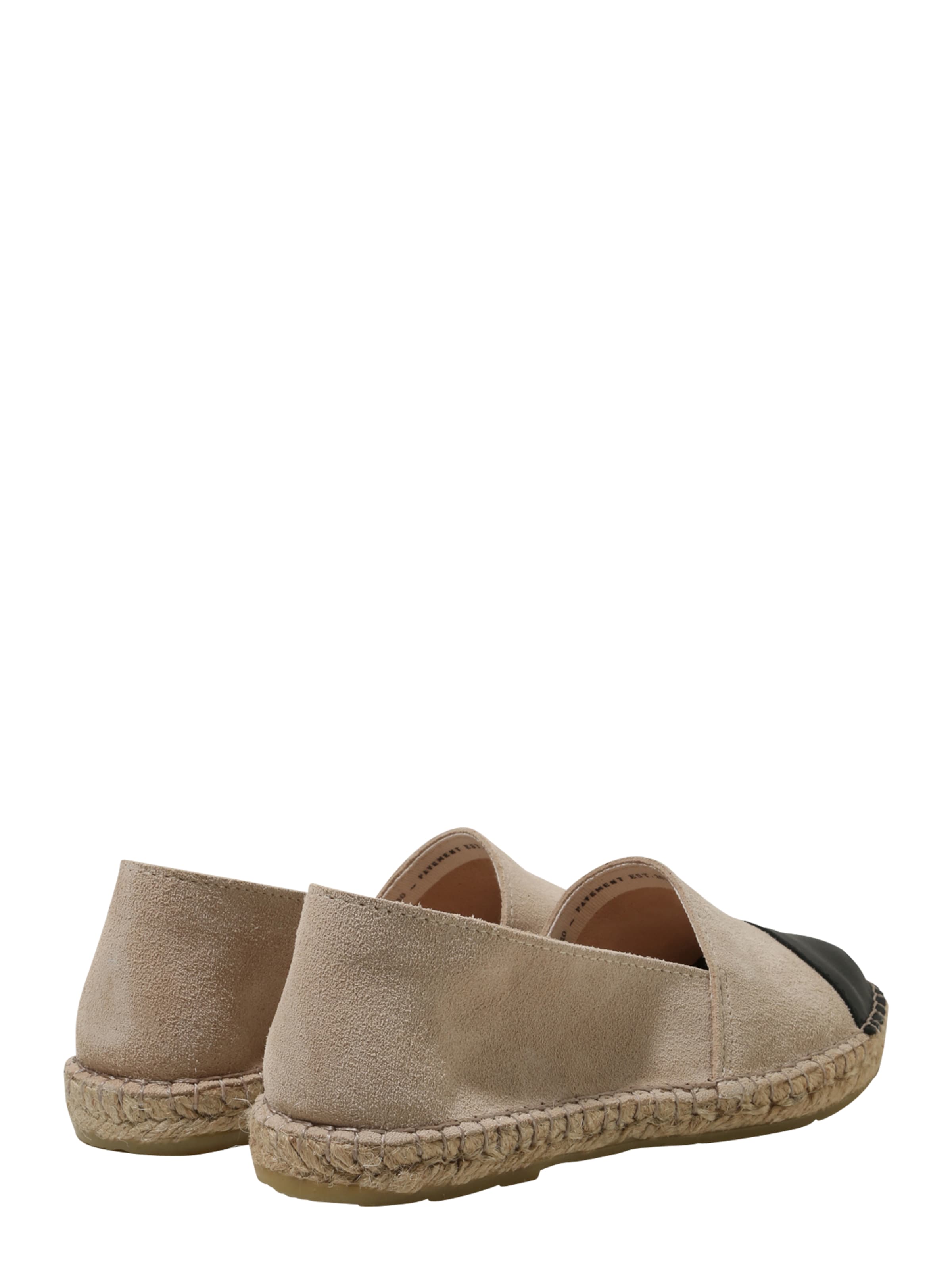 PAVEMENT - Alpargatas 'Nanna' en beige: atrás