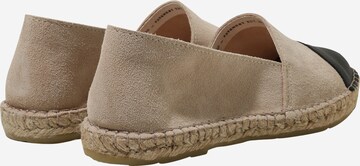 PAVEMENT Espadrillid 'Nanna', värv beež: tagant vaates