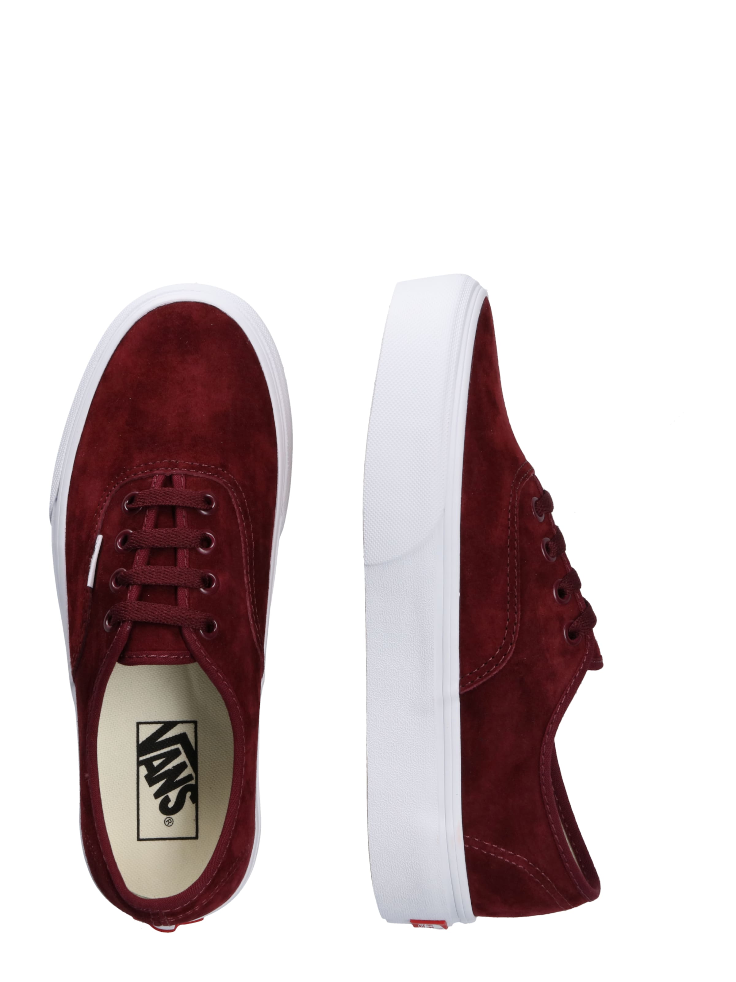 vans authentic platform bordeaux