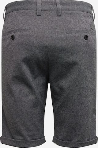 regular Pantaloni con pieghe di Lindbergh in grigio