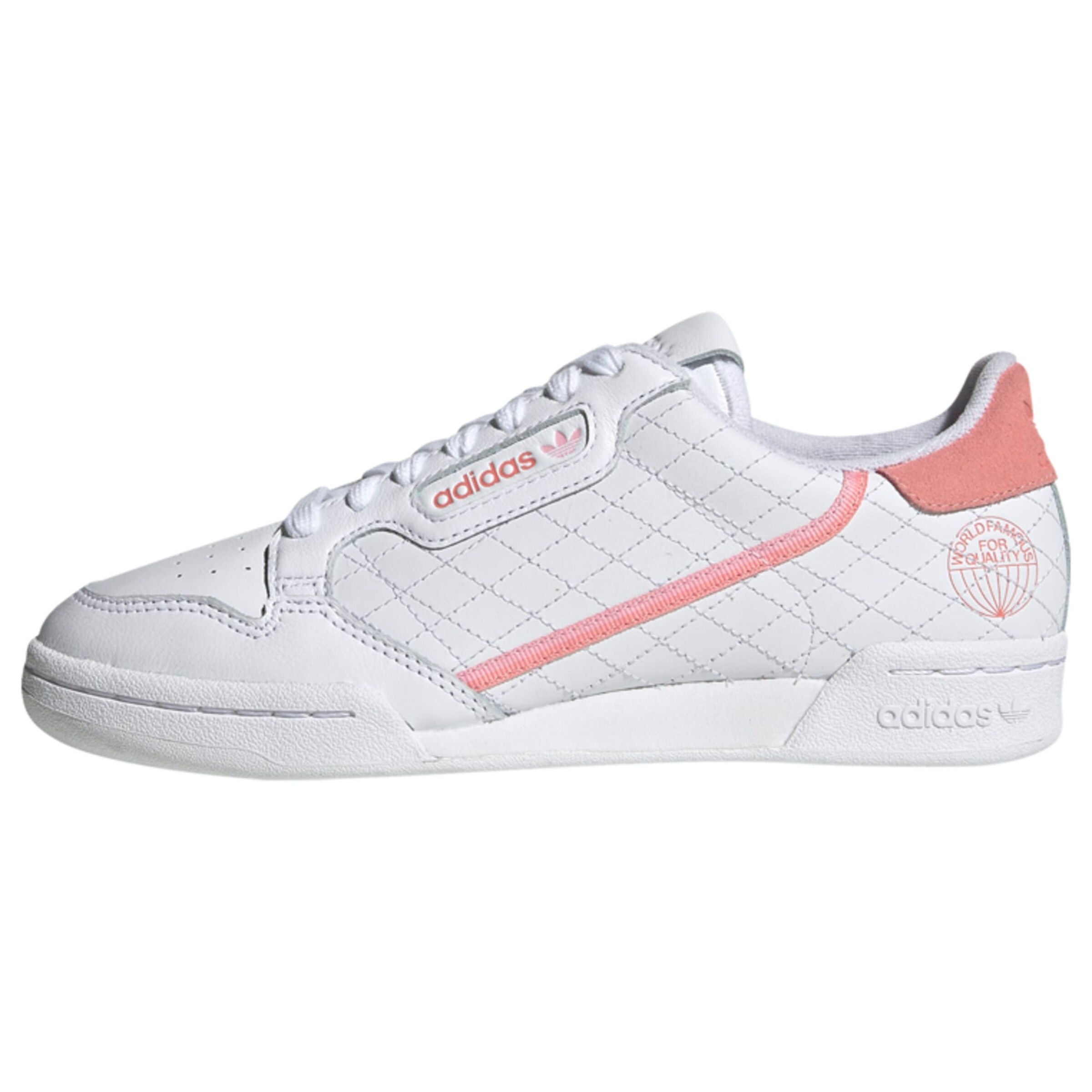 Sneaker bassa 'Continental 80' di ADIDAS ORIGINALS in bianco: frontale