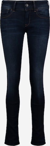 G-Star RAW Skinny Jeans 'Lynn Mid Skinny' i blå: framsida