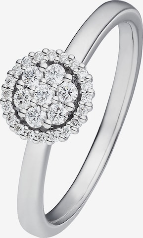 CHRIST Ring 'Diamonds' in Silber: predná strana