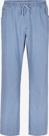 Jan Vanderstorm Loose fit Pants ' Daan ' in Blue: front