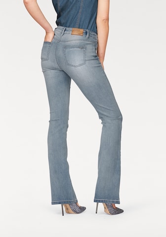 ARIZONA Bootcut High-waist-Jeans »Bootcut mit komfortabler Leibhöhe« in Blau