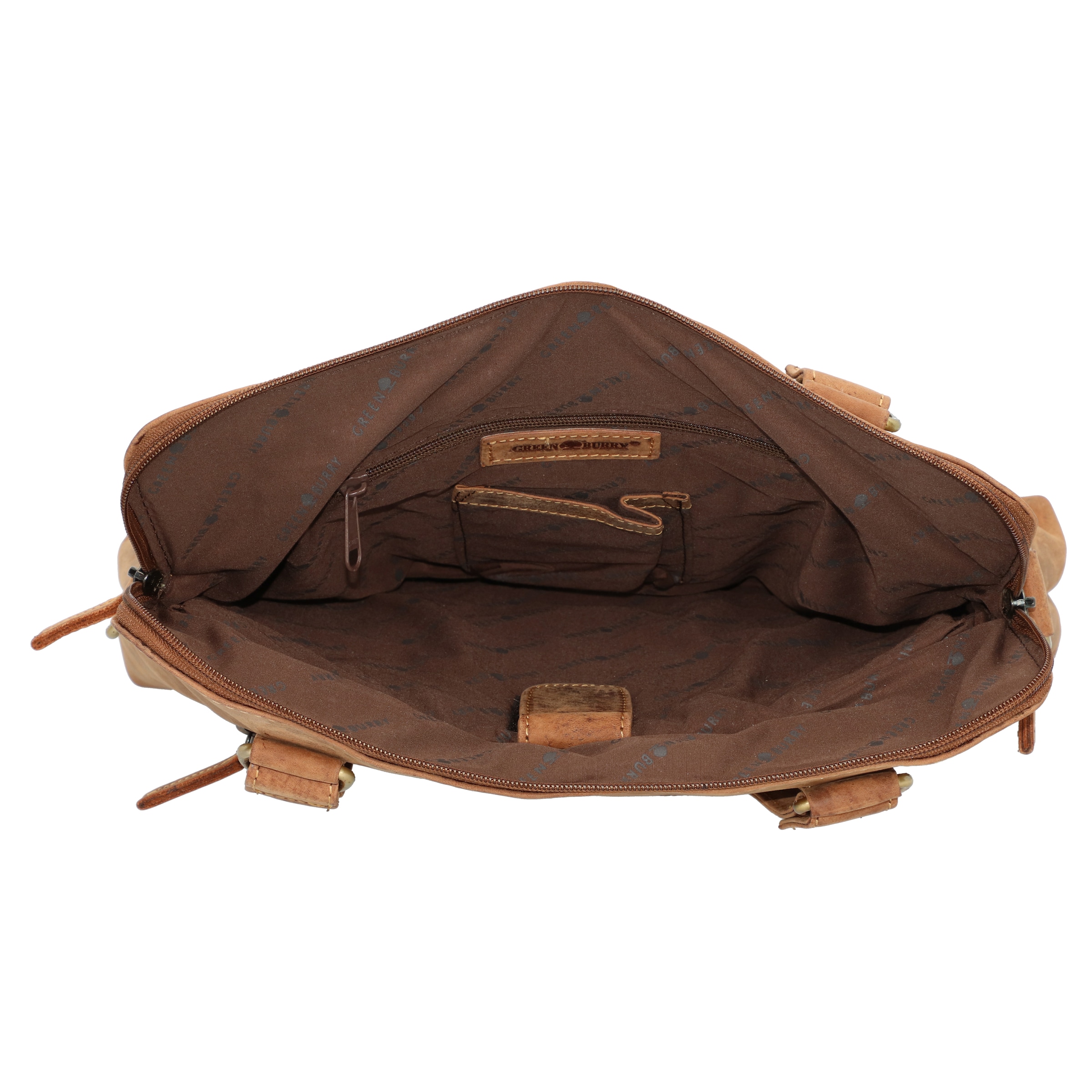 Porte-documents GREENBURRY en marron