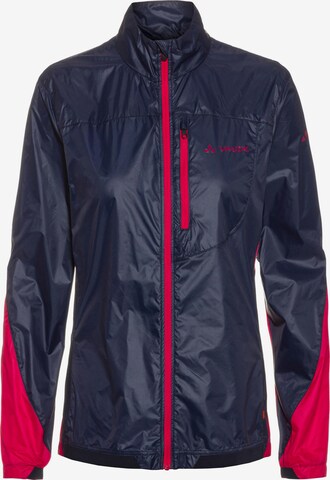VAUDE Athletic Jacket 'Moab UL' in Blue: front