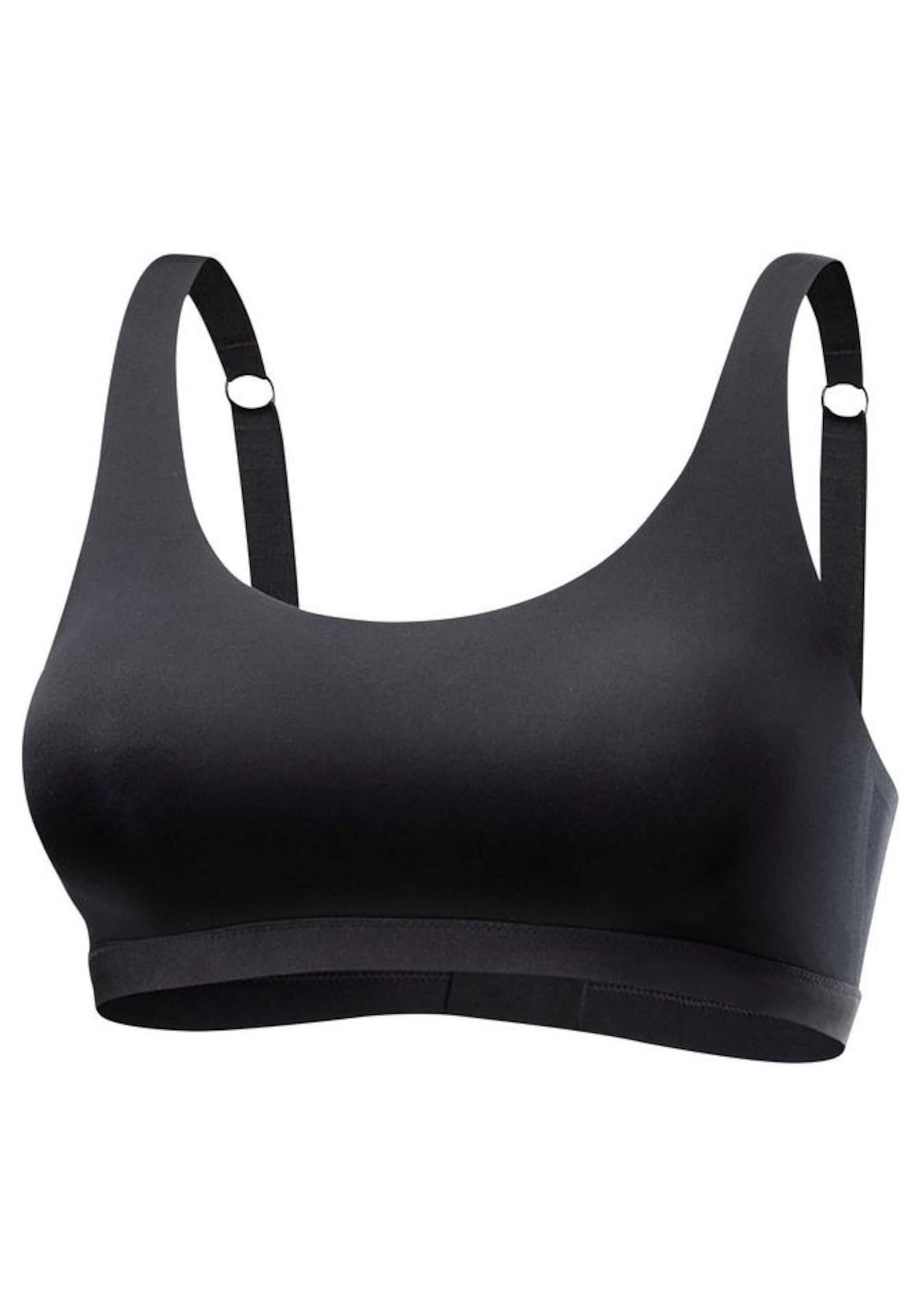 LASCANA - Bralette-BH in schwarz
