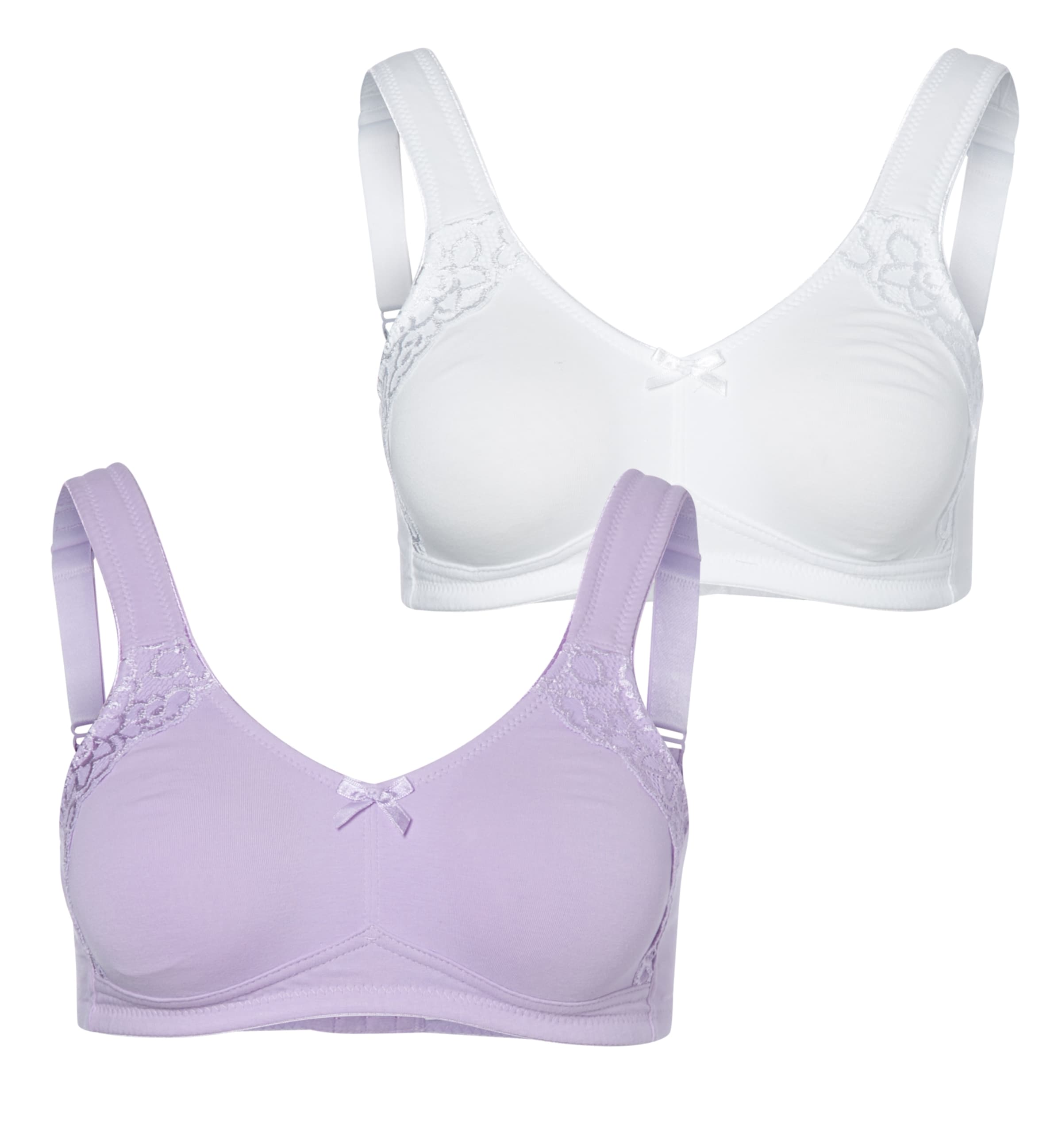 PETITE FLEUR Bra in Purple: front