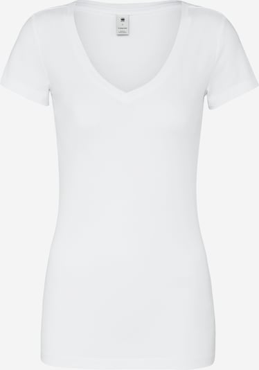 G-Star RAW T-shirt en blanc, Vue avec produit