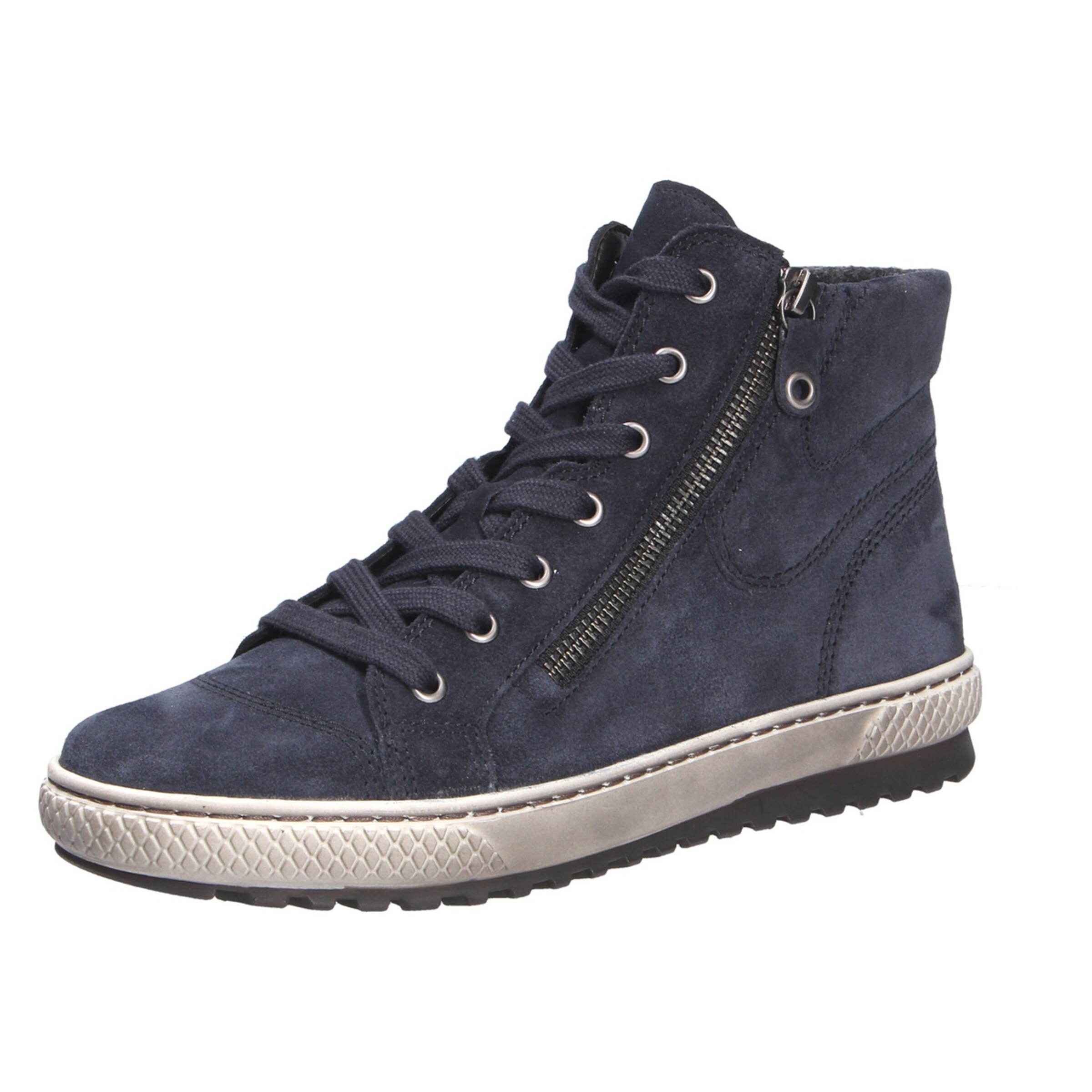 GABOR - Sneakers hoog in de kleur Navy