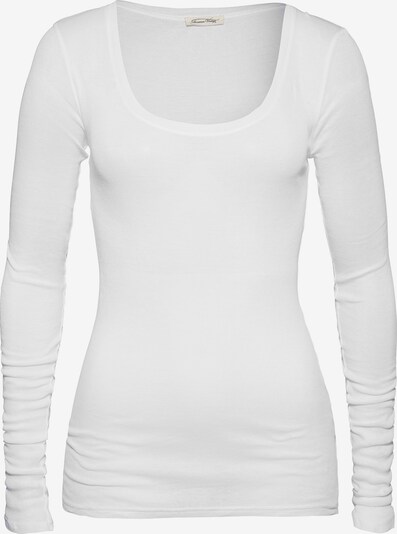 AMERICAN VINTAGE T-Krekls 'Massachusetts', krāsa - balts, Preces skats