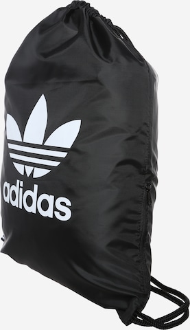 ADIDAS ORIGINALS Gym Bag 'Trefoil Gym Sack' in Black
