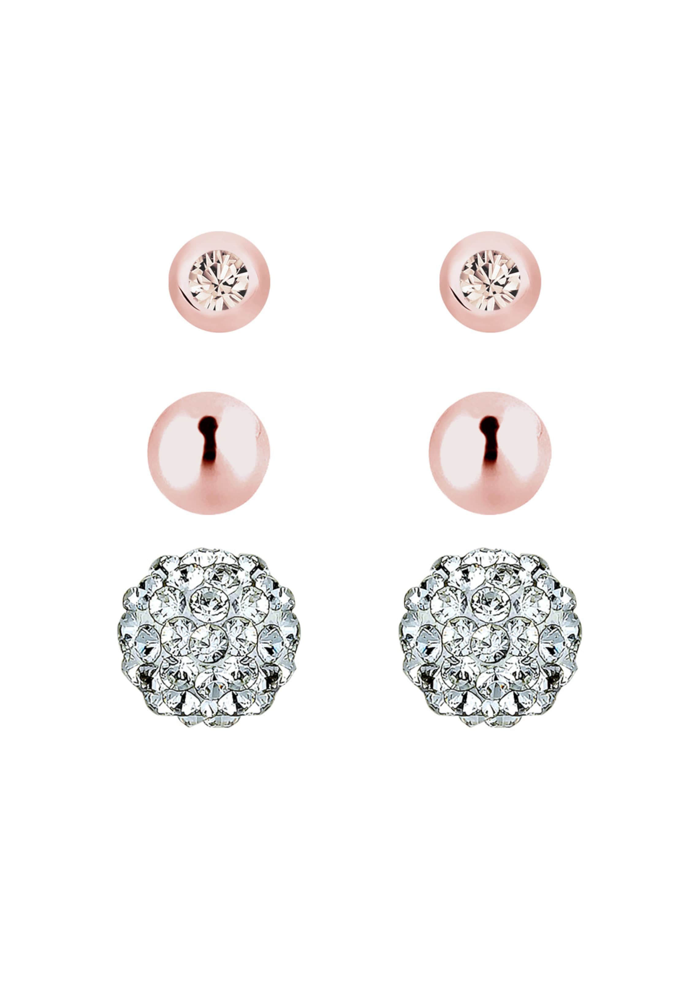 Boucles d'oreilles ELLI en or : devant