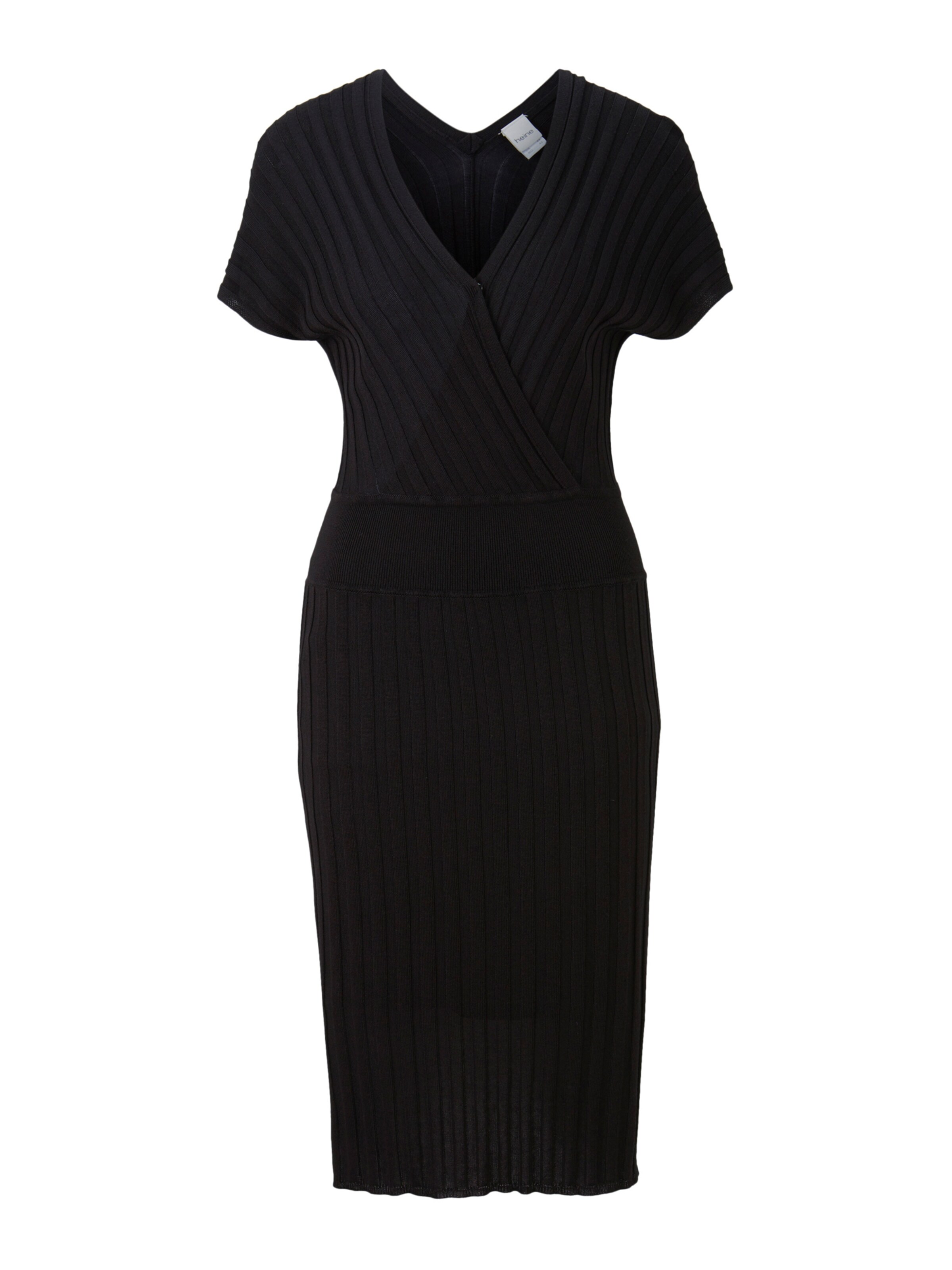 heine - Gebreide jurk in de kleur Zwart