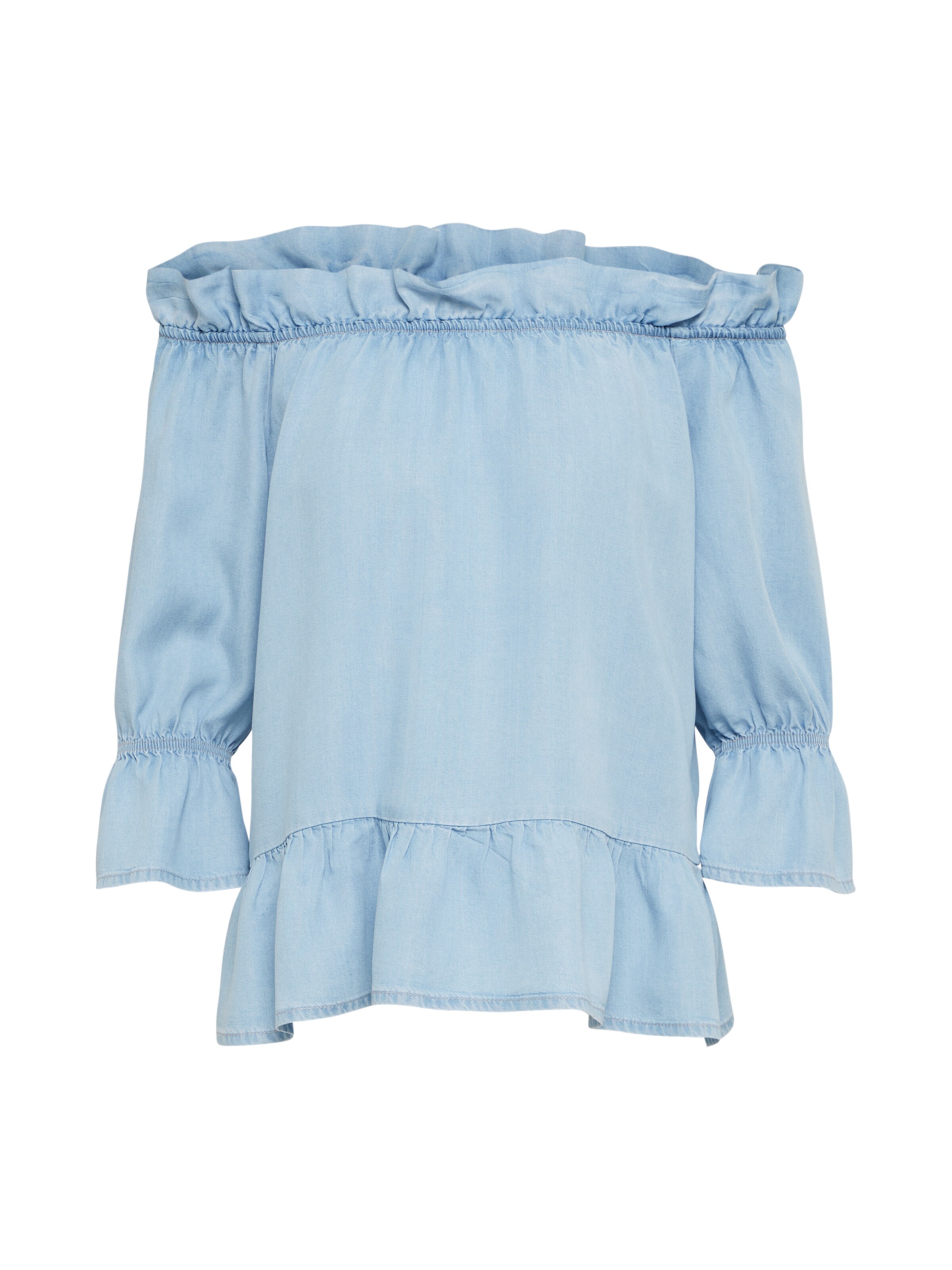VERO MODA - Blouse 'VMSIA' in de kleur Blauw denim