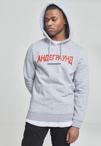 Mister Tee Sweatshirt 'Underground' in Grau: predná strana