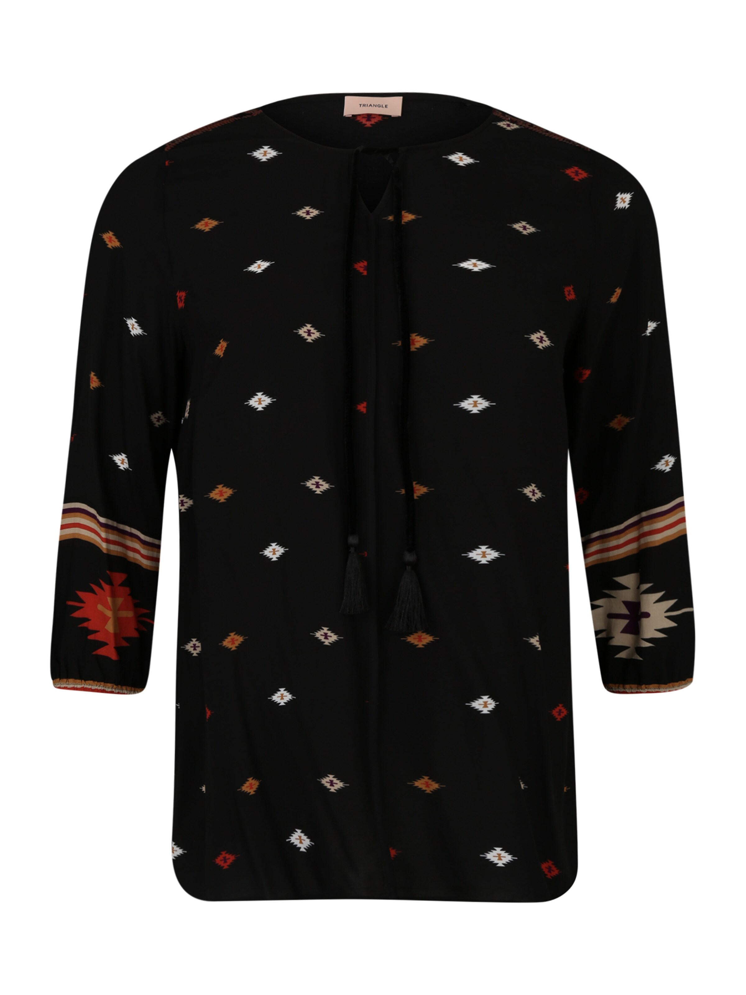 TRIANGLE - Bluse in schwarz