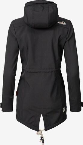 MARIKOO Toiminnallinen pitkä takki 'Zimtzicke' värissä musta