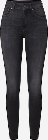 G-Star RAW Jeans '3301 High Skinny Wmn' in Black: front