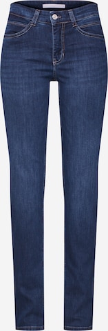 MAC Slimfit Jeans 'Angela' in Blauw: voorkant