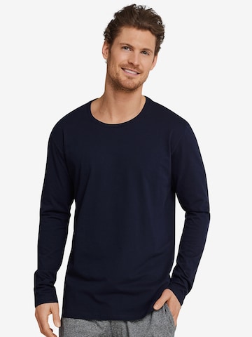 SCHIESSER Shirt in Blue: front