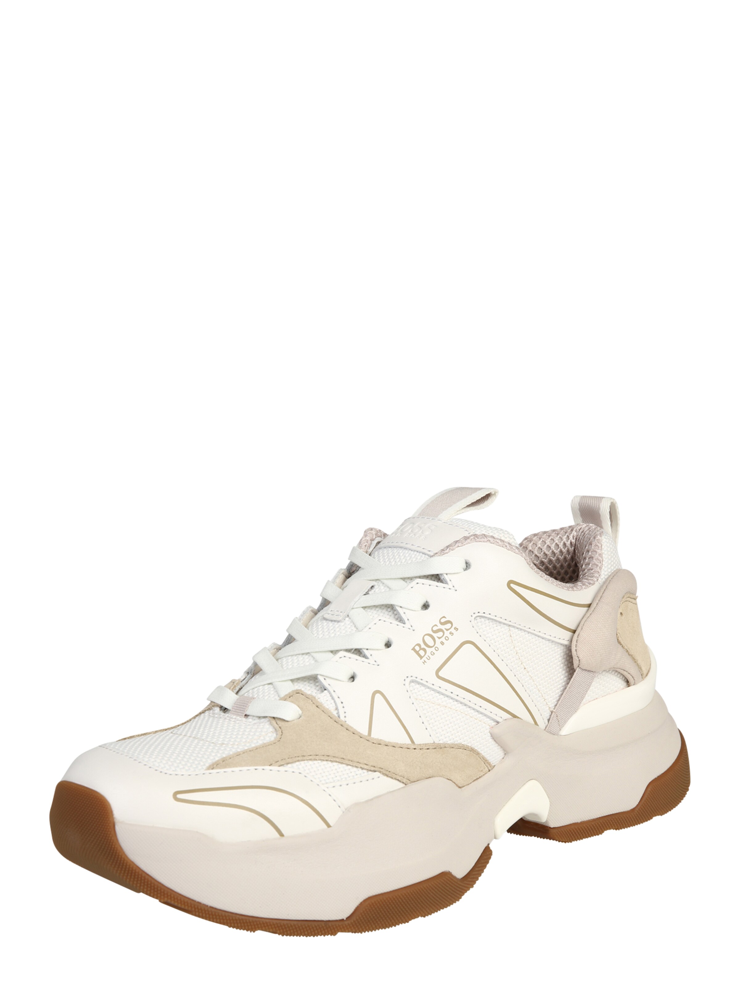 BOSS - Sneakers laag 'Ranger_Runn_nymx' in de kleur Wit