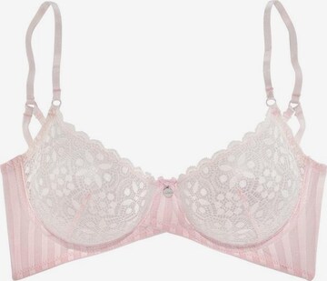 Reggiseno di s.Oliver in rosa: frontale