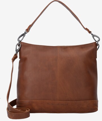 The Chesterfield Brand Shoulder Bag 'Amelia' in Brown: front