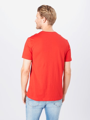 LACOSTE Regular fit T-shirt i röd