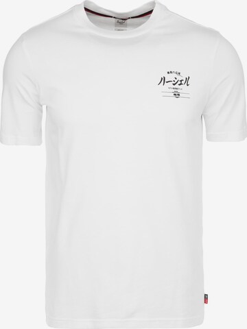 T-Shirt Herschel en blanc : devant