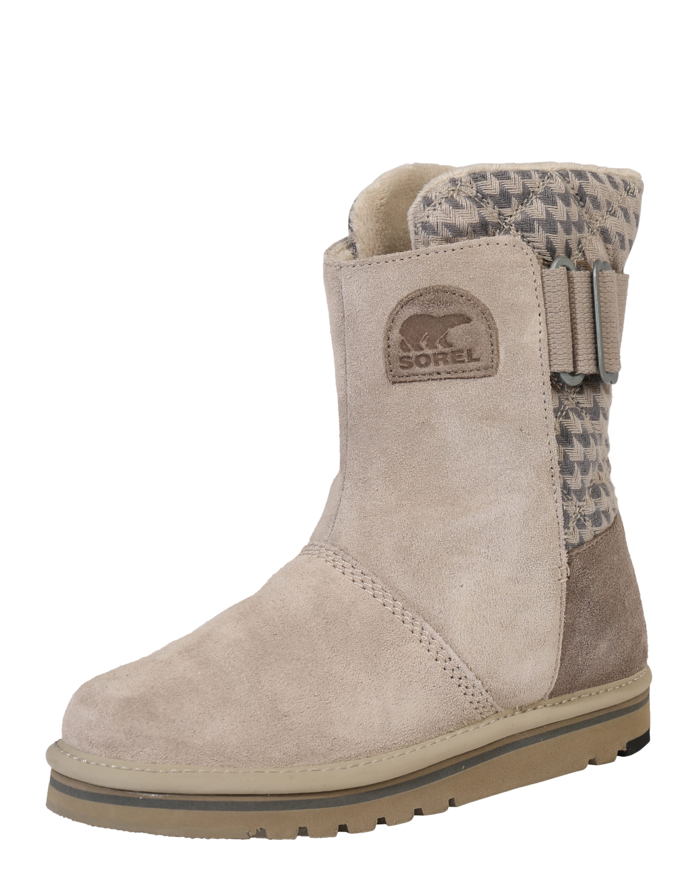 SOREL - Snowboots 'Newbie' in de kleur Beige
