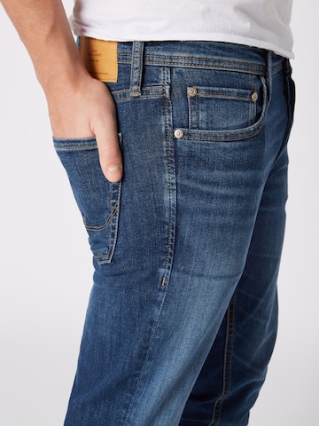 Coupe slim Jean 'Glenn' JACK & JONES en bleu