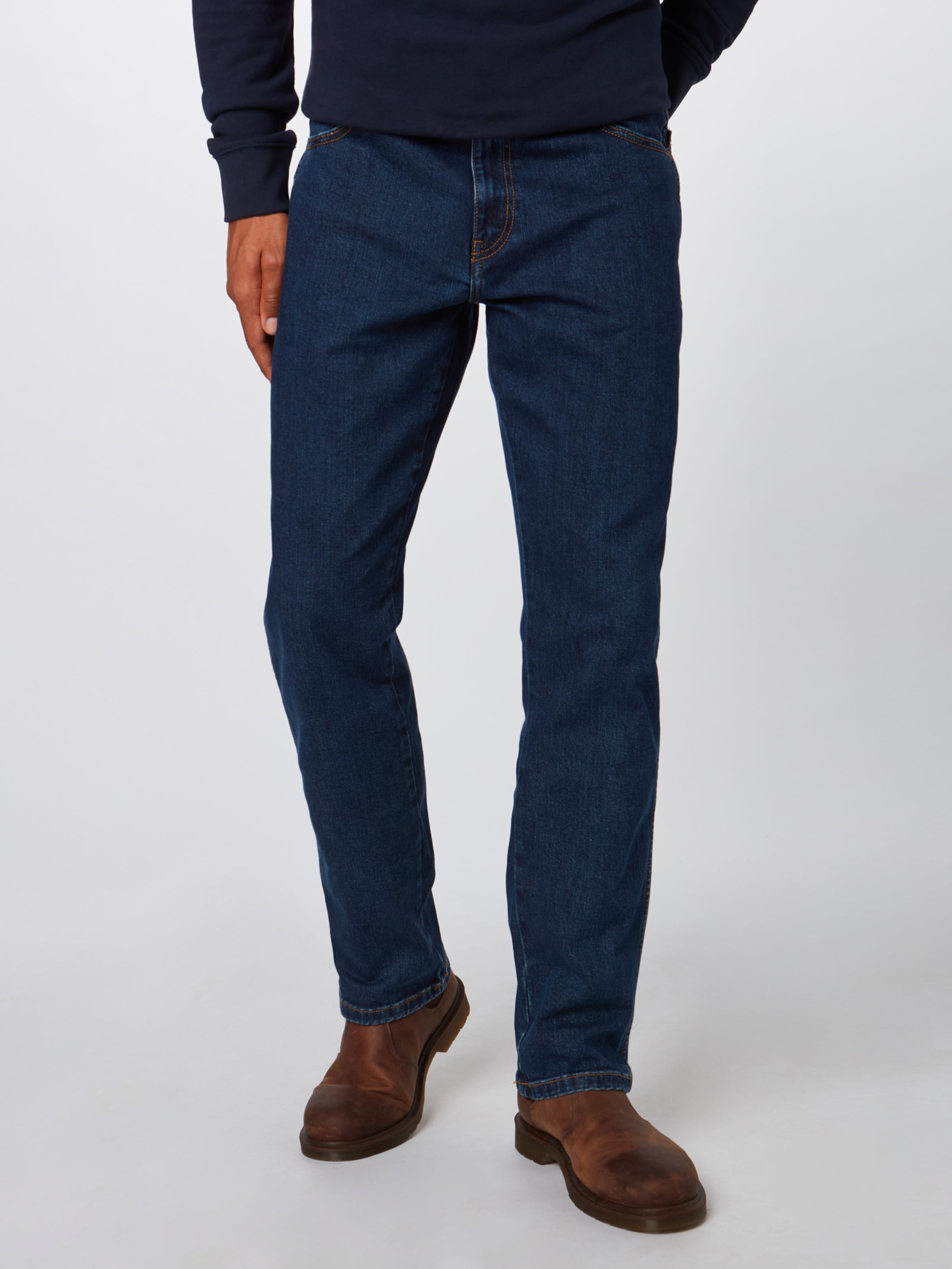 Zalando Jeans Texas Wrangler TEXAS Jeans Slim Fit Blue Black