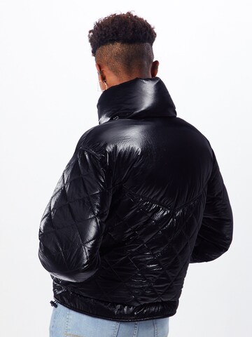 Urban Classics Between-Season Jacket in Black: back