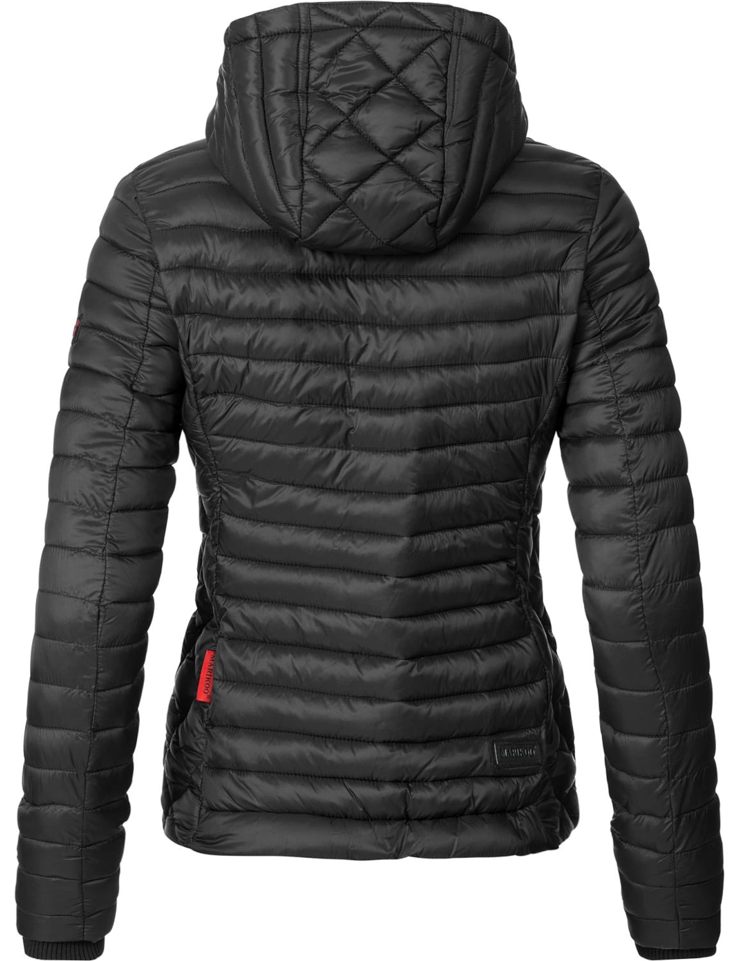 MARIKOO Prehodna jakna 'Samtpfote' | črna barva