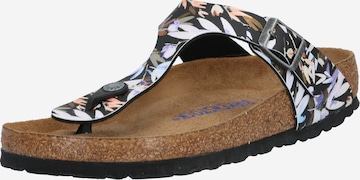 BIRKENSTOCK Japonki 'Gizeh' w kolorze czarny: przód