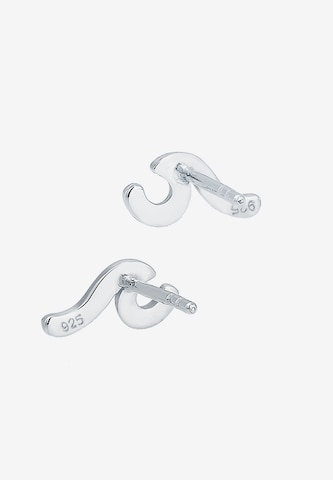 ELLI Earrings 'Wellen' in Silver