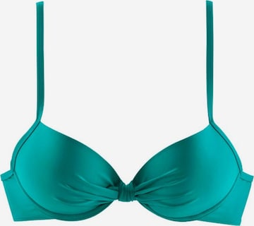 s.Oliver - Top de bikini 'Spain' en azul: frente